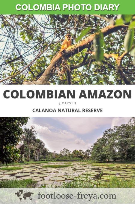 Colombian Amazon #travel #colombia #footloosefreyablog