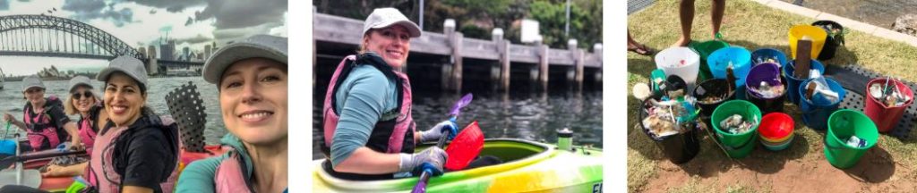 Kayaking Sydney Harbour