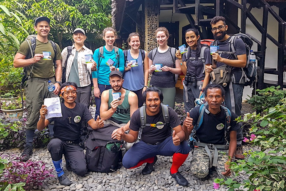 Orangutan trekking, Bukit Lawang