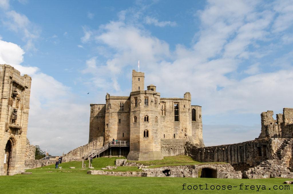 Touring Northumberland: Warkworth Castle keep