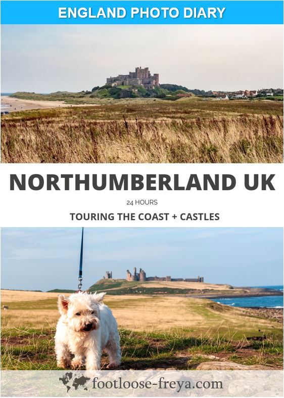 Touring Northumberland #travel #UK #castles #harrypotter #footloosefreyablog