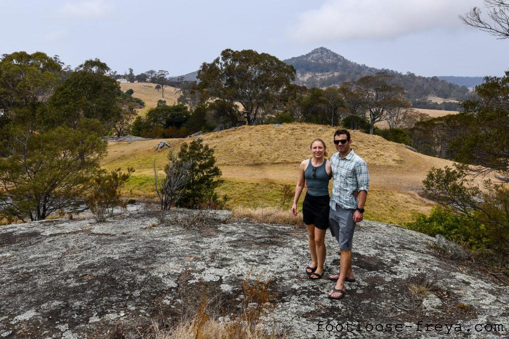 Mount Gulaga from Central Tilba, NSW Australia