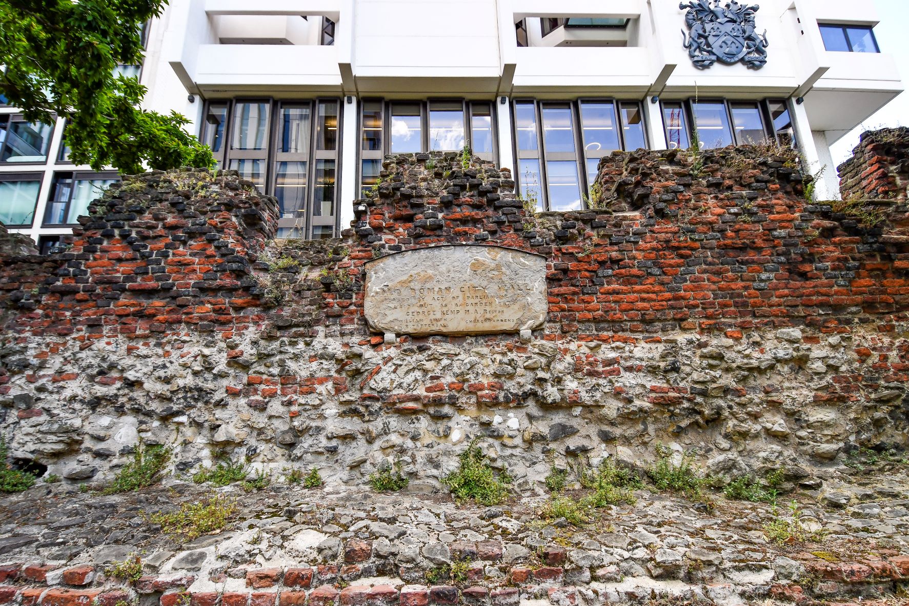 London City Wall ruins