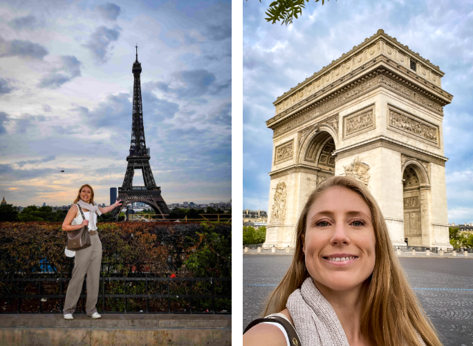3 Days Solo in Paris, Eiffel Tower + Arc de Triomphe