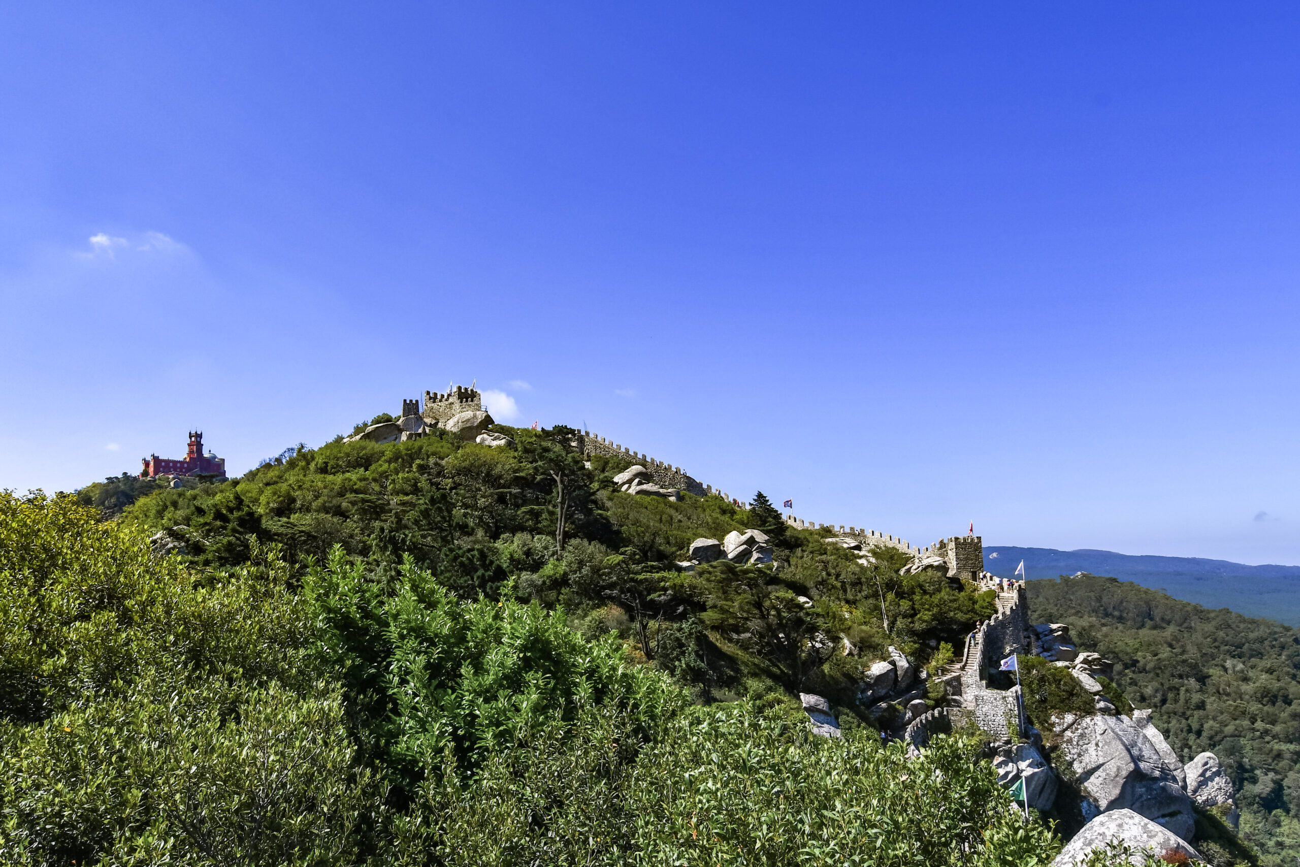 Castelo dos Mouros, Sintra. 3 Nights in Lisbon