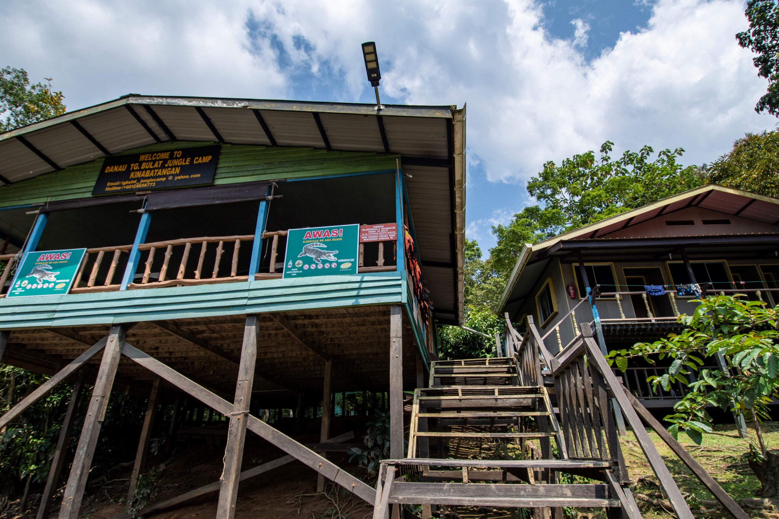 Borneo Wildlife Safaris, Tanjung Bulat Jungle Camp, Kinabatangan River